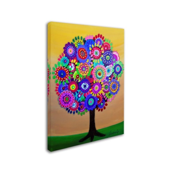 Prisarts 'Sunny Tree Of Life' Canvas Art,18x24